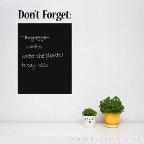 Removable Chalkboard Sticker with Water-resistant, Customized Designs Welcomed